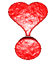 Gif animé coeur qui tourne